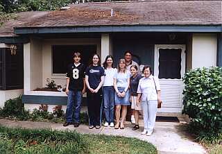 in front of Garys and Wylenes home in Seminole county